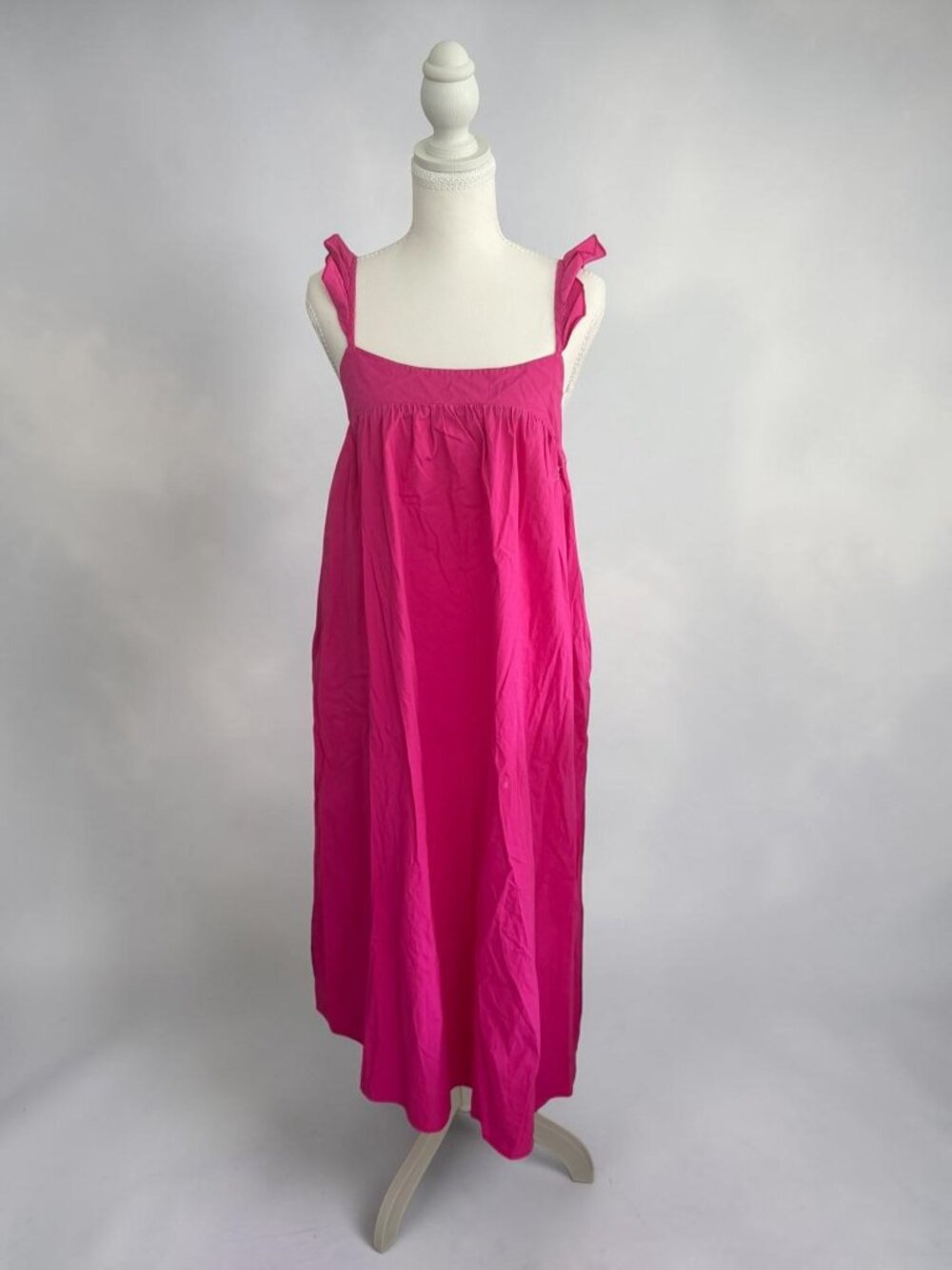 SHOW ME YOUR MUMU Pink Smocked Maxi Sundress Size XS